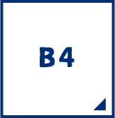 B4（257×364）サイズのスチレンボード