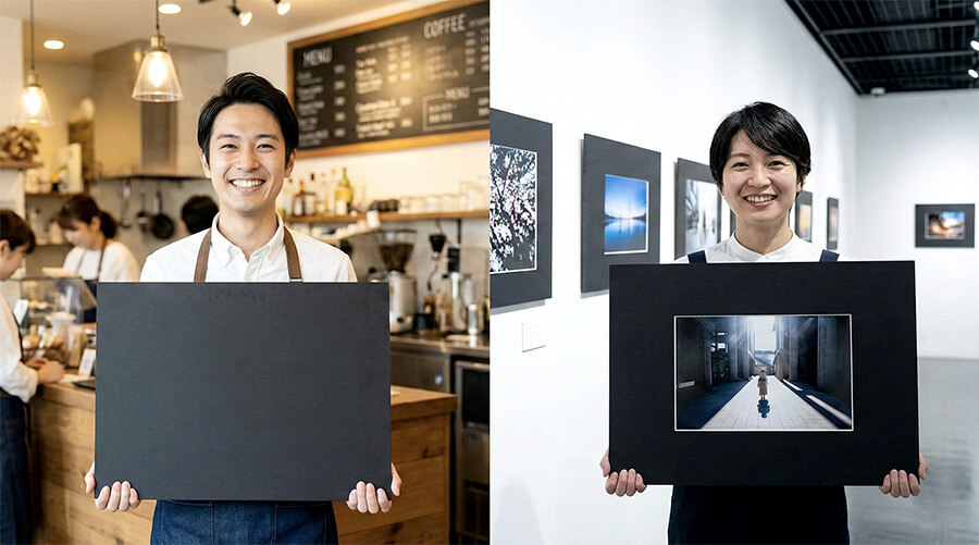 ブラックボードがカフェや写真展示で人気な理由