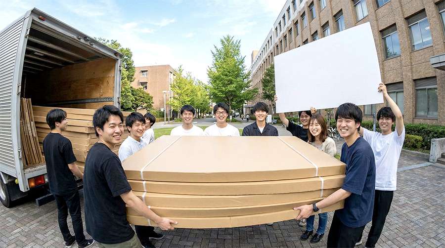 学校で使う大判スチレンボード！